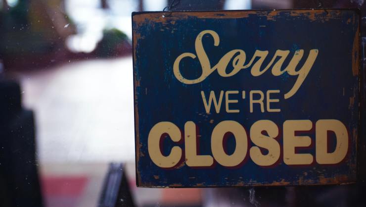 Closed photo