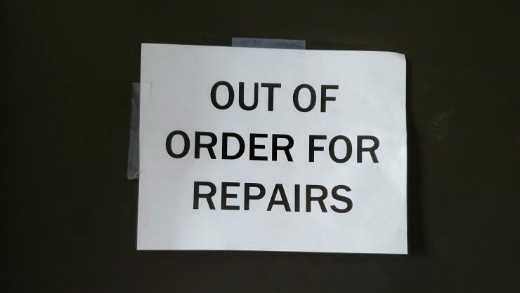 Out of order