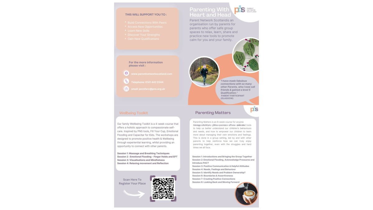 Support from Parent Network Scotland