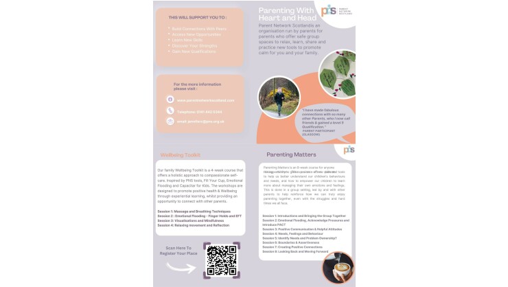 Support from Parent Network Scotland
