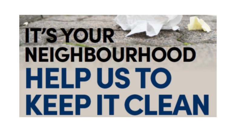 Help Us Keep It Clean