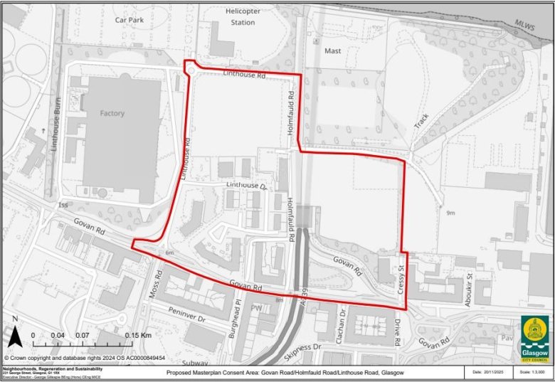 Masterplan Consent Area Location Plan 002 