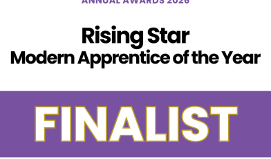 Rising Star Modern Apprentice Of The Year Finalist Graphic